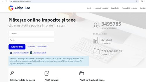 Înrolarea primăriilor pe Ghişeul.ro, obligatorie