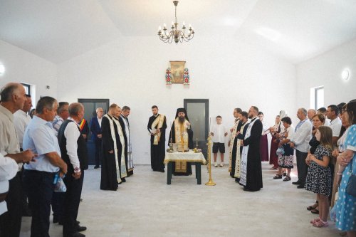 Binecuvântarea capelei mortuare din parohia sălăjeană Gălpâia