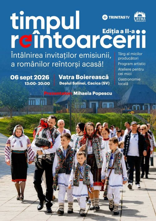 Întâlnire în Cacica, la Vatra Boierească