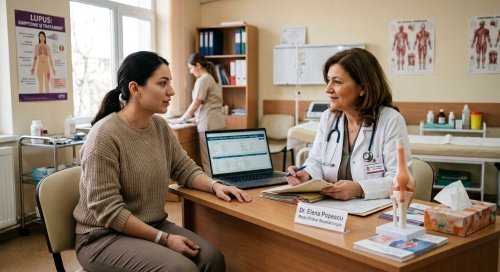 Lupusul sub control, de ce tratamentul și vizitele regulate la medic contează