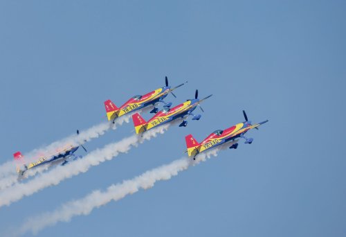Spectacol aviatic internațional la Aeroportul Băneasa