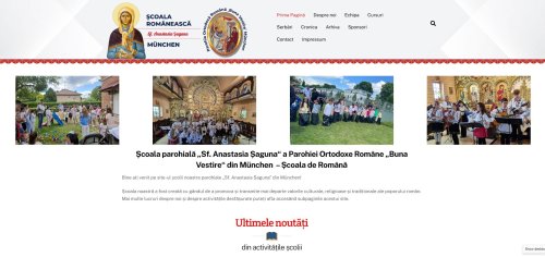 Școala parohială „Sfânta Anastasia Șaguna” din München are un nou site