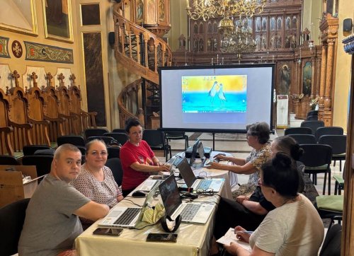 Finalul cursului de utilizare a calculatorului la Parohia Andronache