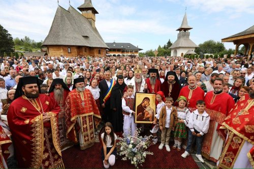 Binecuvântare arhierească la hramul Mănăstirii Borșa Pietroasa, Maramureş