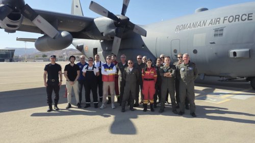 Zbor umanitar pentru cinci copii din Gaza