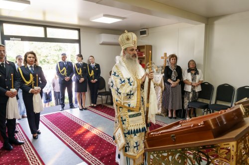 Binecuvântarea paraclisului de la Penitenciarul Iași