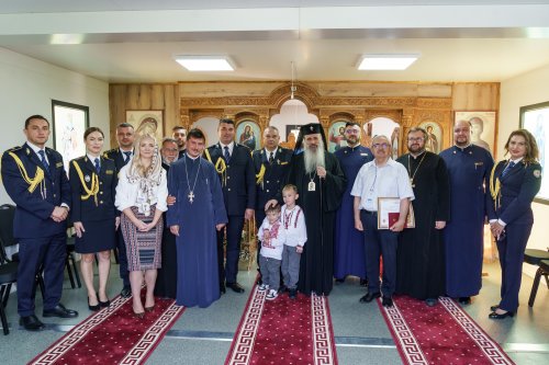 Binecuvântarea paraclisului de la Penitenciarul Iași
