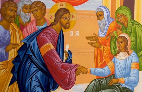 Marcu 5, 22-24, 35-43; 6, 1 (Învierea fiicei lui Iair)
