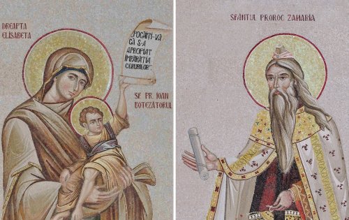 Sf. Proroc Zaharia și Dreapta Elisabeta, părinții Sf. Ioan Botezătorul