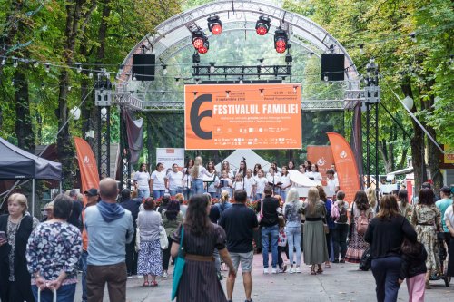 Bucurie și comuniune în familie la cea de‑a 6‑a ediție a Festivalului Familiei