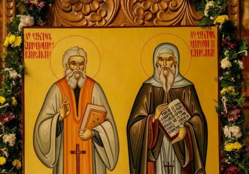 Înainte-prăznuirea Naşterii Maicii Domnului; Sf. Cuv. Simeon  şi Amfilohie de la Pângăraţi; Sf. Mc. Sozont; Sf. Cuv. Casiana Imnografa