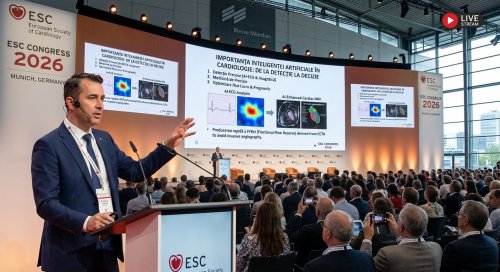 ESC 2026: totul despre inteligența artificială în cardiologie