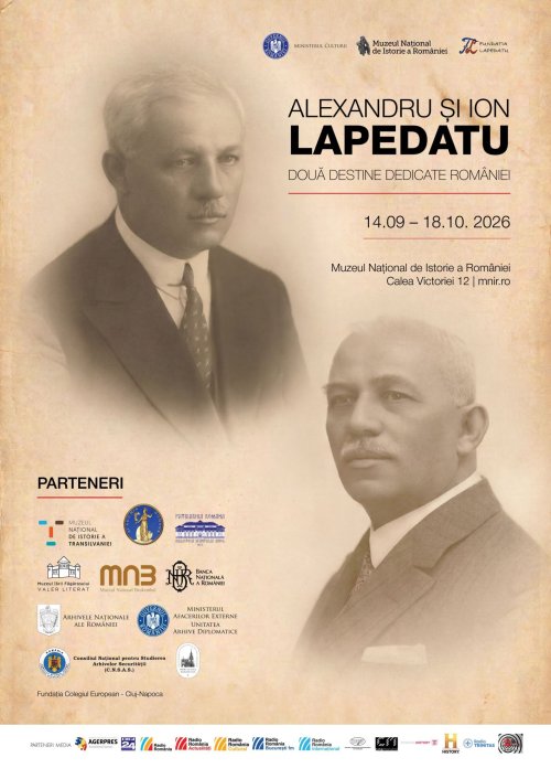 Expoziție dedicată fraților Alexandru și Ion Lapedatu