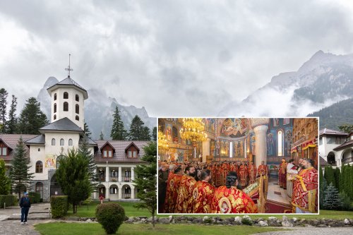 Zi de bucurie la hramul Mănăstirii Caraiman