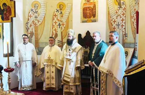 Slujire arhierească la românii din Blanchardstown