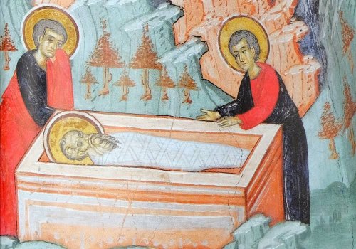 Mutarea Sf. Ap. şi Evanghelist Ioan; Sf. Voievod Neagoe Basarab; Sf. Cuv. Platonida de la Argeş (fosta Despina Miliţa, soţia Voievodului); Dreptul Ghedeon