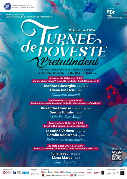 Artiste lirice românce în turneu european