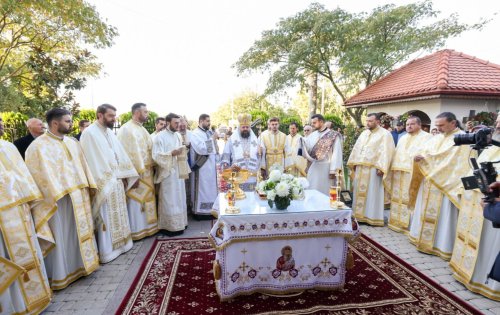 Târnosirea bisericii Parohiei Vârteju din județul Ilfov