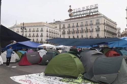 Criza locuințelor scoate spaniolii în stradă