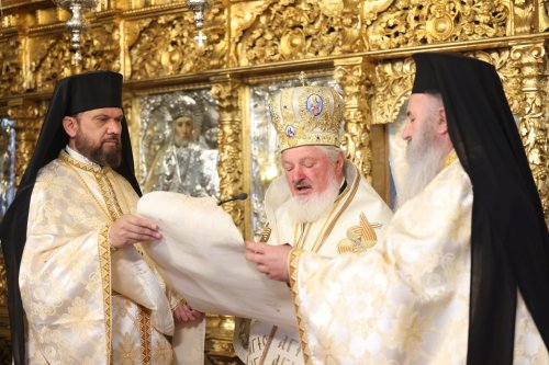 Tomos sinodal al Bisericii Ortodoxe Autocefale Române pentru proclamarea canonizării Sfintei Cuvioase Mucenițe Evloghia de la Samurcășești