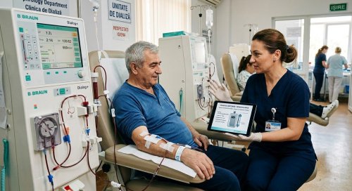 Cum poate tehnologia să facă mai ușoară viața pacienților din dializă 