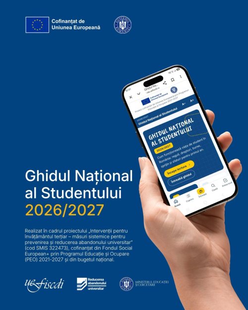 A fost lansat Ghidul Naţional al Studentului