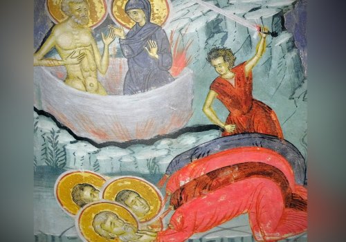 Sf. Mc. Evlampie şi sora sa, Evlampia; Sf. Cuv. Vasian şi Teofil Mărturisitorul
