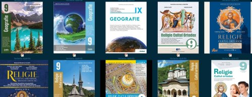 Manualele pentru clasa a IX-a, în format digital