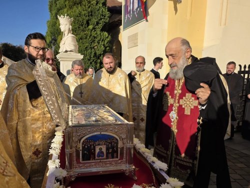 Moaștele Sfântului Gheorghe Pelerinul, la Catedrala Arhiepiscopală din Alba Iulia