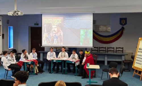 O întâlnire cu poveștile lui Sadoveanu la Seminarul Teologic de la Mănăstirea Neamț