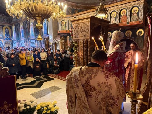 Prezență arhierească la hramul Mănăstirii Pângărați