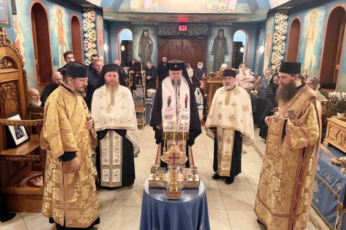 Hramul Mănăstirii „Sfântul Cuvios Dimitrie cel Nou” din Middletown, New York