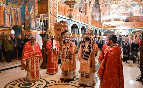 Sărbătoarea Sfântului Mare Mucenic Dimitrie, la Catedrala Episcopală din Deva