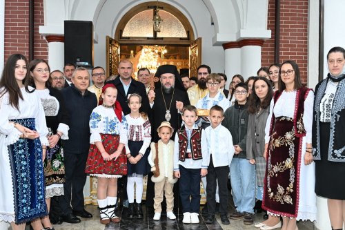 Hramul bisericii din cartierul Cazărmii al municipiului Caransebeș