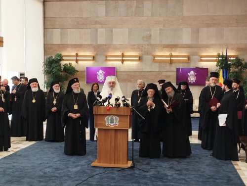 „Prilej de întărire a comuniunii dintre Patriarhia Ecumenică și Patriarhia Română” „Prilej de întărire a comuniunii dintre Patriarhia Ecumenică și Patriarhia Română”