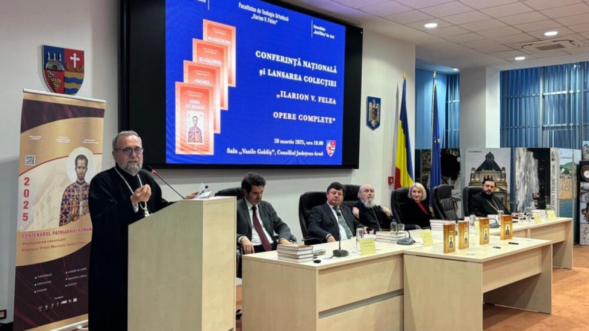 Lansarea colecției „Ilarion V. Felea - Opere complete” la Arad