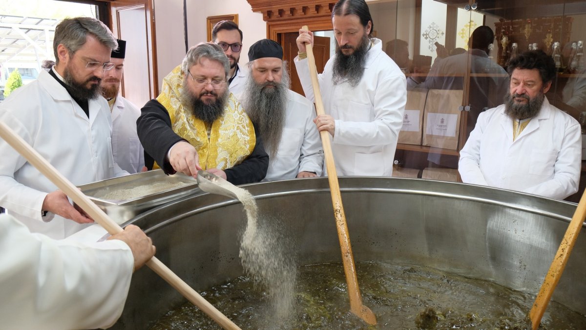 Etapa finală a pregătirii Marelui Mir