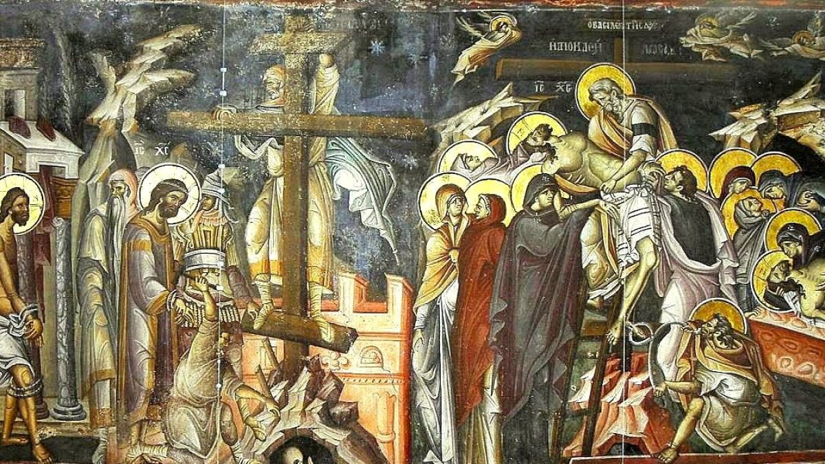 Răstignirea şi îngroparea Domnului