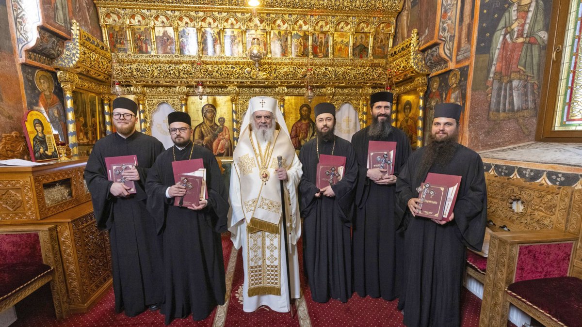 Hirotesii de duhovnici la Paraclisul istoric al Reședinței Patriarhale