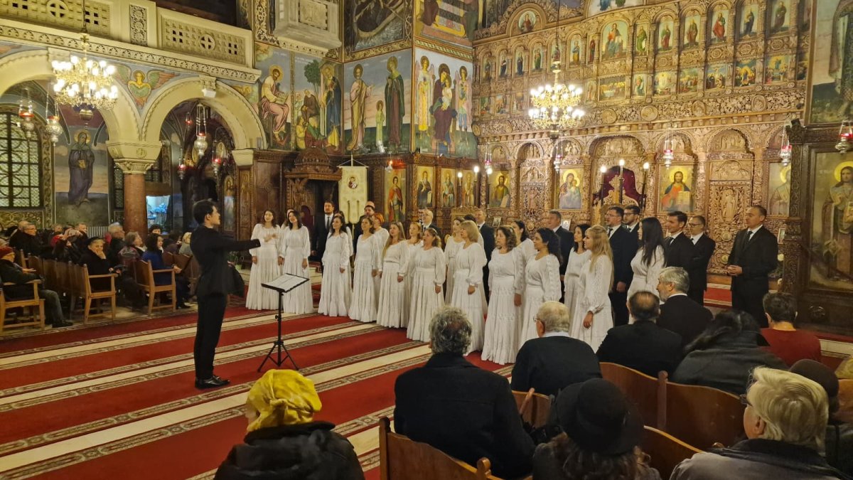 Corul „Preludiu” a concertat la Biserica „Sfântul Elefterie”‑Nou