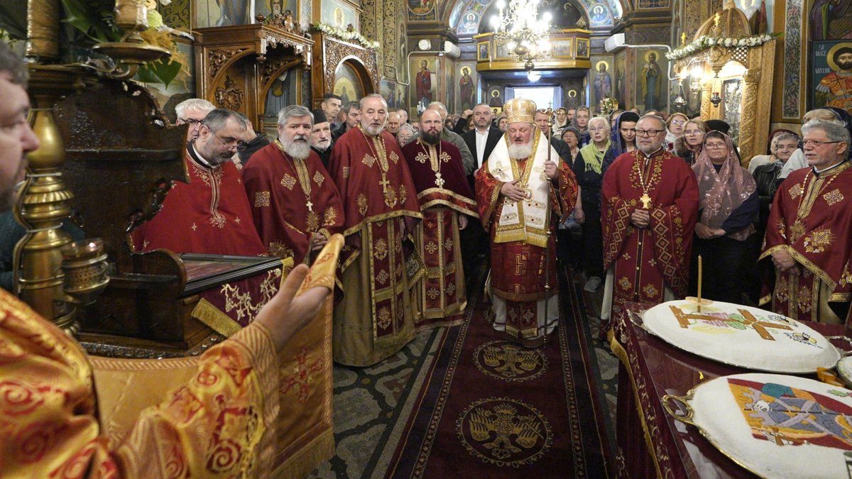 Sărbătoarea Sfântului Mare Mucenic Mina în București