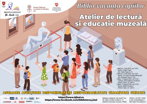 „Biblio-Vacanța Copiilor”, la Iași